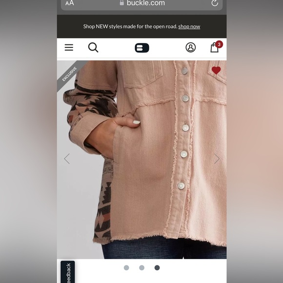 NWT Aztec Print Jacket - Picture 13 of 13